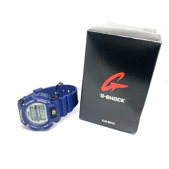 Casio Men's Watch G-Shock DW9052 Quartz Blue Resin Digital Sport 44mm 3232 - Picture 3 of 15